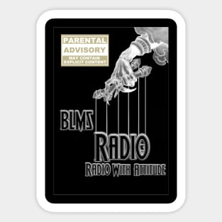 BLMS Radio New Logo 2022 Sticker